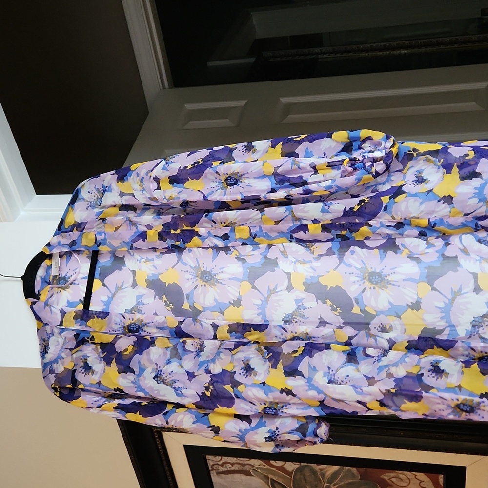LOFT Purple and gold Kimono. Sz SX/S NWOT!